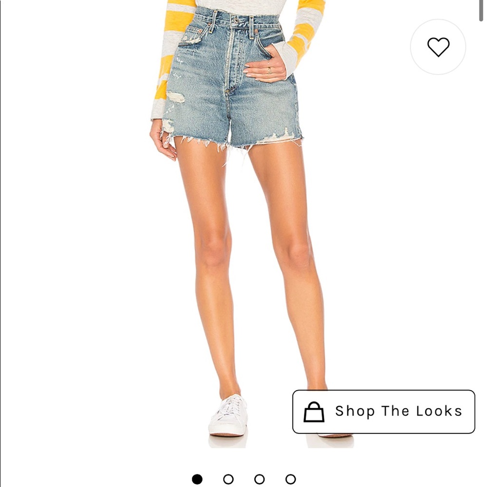 Agolde Dee Short in Riccochet